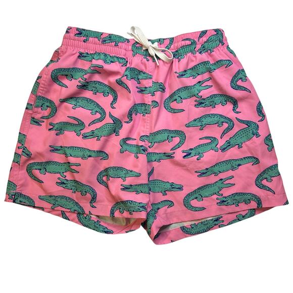 Chubbies mens pink alligator swim trunks 5.5 inch inseam size M - Picture 1 of 4